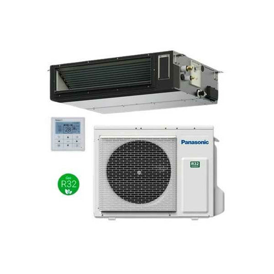 Duct Air Conditioning Panasonic KIT100PF3Z5 10000 W R32 Wi-Fi, Panasonic, Home and cooking, Portable air conditioning, duct-air-conditioning-panasonic-kit100pf3z5-10000-w-r32-wi-fi, Brand_Panasonic, category-reference-2399, category-reference-2450, category-reference-2451, category-reference-t-19656, category-reference-t-21087, category-reference-t-25214, Condition_NEW, ferretería, Price_+ 1000, summer, RiotNook