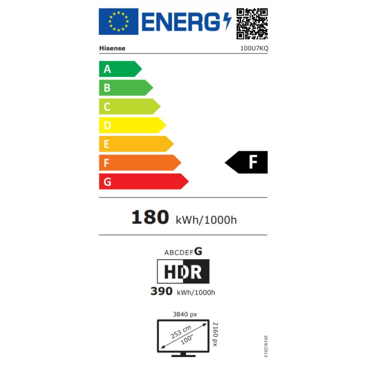 Smart TV Hisense 100U7KQ 100" 4K Ultra HD LED Dolby Atmos AMD FreeSync, Hisense, Electronics, TV, Video and home cinema, smart-tv-hisense-100u7kq-100-4k-ultra-hd-led-dolby-atmos-amd-freesync, :100 INCHES or 254 CM, :AMD Freesync, :Ultra HD, Brand_Hisense, category-reference-2609, category-reference-2625, category-reference-2931, category-reference-t-18805, category-reference-t-19653, cinema and television, Condition_NEW, entertainment, Price_+ 1000, RiotNook