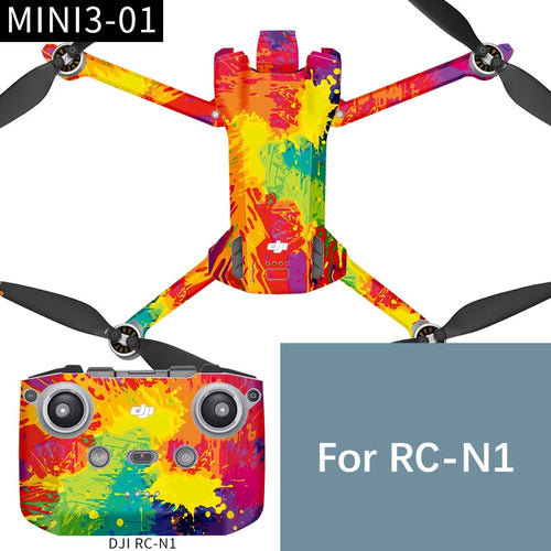 For DJI Mini 3 Drone Body Full Encirclement Stickers RC-N1/RC Remote, RiotNook, Other, for-dji-mini-3-drone-body-full-encirclement-stickers-rc-n1-rc-remote-416507996, Drones & Accessories, RiotNook