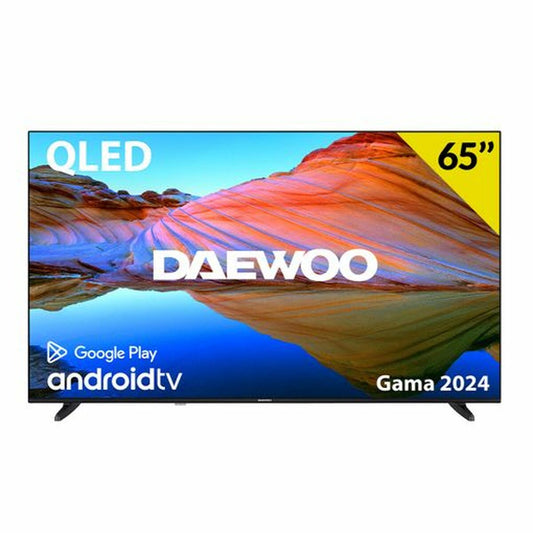 Smart TV Daewoo 65DM73QA 65" 4K Ultra HD QLED, Daewoo, Electronics, TV, Video and home cinema, smart-tv-daewoo-65dm73qa-65-4k-ultra-hd-qled, :65 INCHES or 165.1 CM, :QLED, :Ultra HD, Brand_Daewoo, category-reference-2609, category-reference-2625, category-reference-2931, category-reference-t-18805, category-reference-t-18827, category-reference-t-19653, cinema and television, Condition_NEW, entertainment, Price_500 - 600, RiotNook