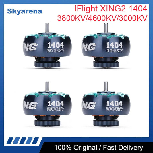 IFlight XING2 1404 3800KV 4600KV 3-4S Ultralight Brushless Motor 9N12P, RiotNook, Other, iflight-xing2-1404-3800kv-4600kv-3-4s-ultralight-brushless-motor-9n12p-789495985, Drones & Accessories, RiotNook