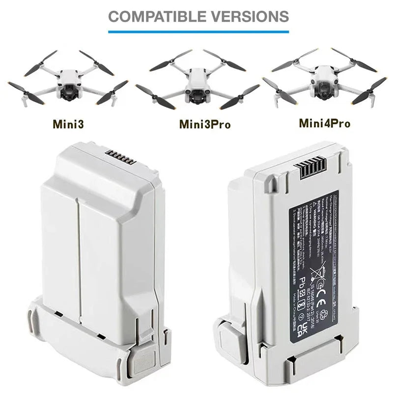 DJI Mini 3 Pro Battery Drone Compatible Mini 3/Mini 3 Pro RC Drone, RiotNook, Other, dji-mini-3-pro-battery-drone-compatible-mini-3-mini-3-pro-rc-drone-149054598, Drones & Accessories, RiotNook