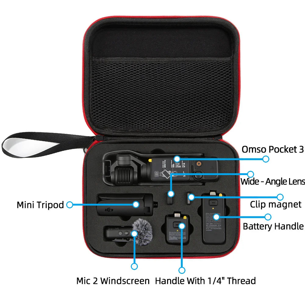 Hard Carrying Case Travel Protective Storage Bag For DJI Osmo Pocket 6, RiotNook, Other, hard-carrying-case-travel-protective-storage-bag-for-dji-osmo-pocket-6-1553971565, Drones & Accessories, RiotNook