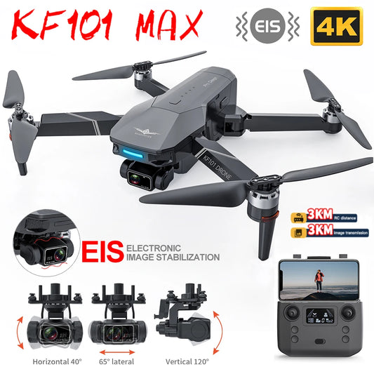 KF101 Max Drone 4K Professional 5G WIFI Dron HD EIS Camera Anti-Shake