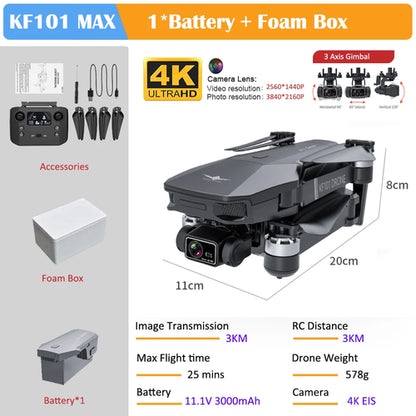 KF101 Max Drone 4K Professional 5G WIFI Dron HD EIS Camera Anti-Shake, RiotNook, Other, kf101-max-drone-4k-professional-5g-wifi-dron-hd-eis-camera-anti-shake-154568287, Drones & Accessories, RiotNook