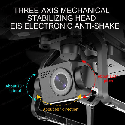 SJRC F7 4K PRO Camera Drone GPS HD 5G WiFi FPV 3KM 3 Axis Gimbal EIS, RiotNook, Other, sjrc-f7-4k-pro-camera-drone-gps-hd-5g-wifi-fpv-3km-3-axis-gimbal-eis-1509247951, Drones & Accessories, RiotNook