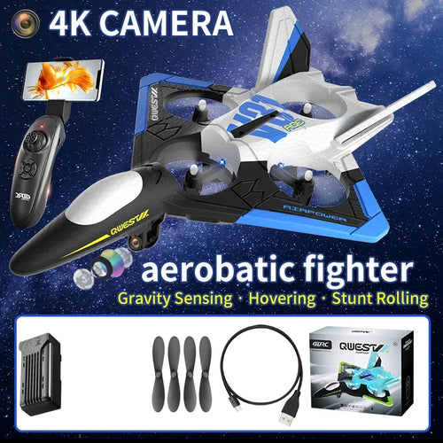 V31 Drone Fighter 4CH Remote Control Aircraft 4K Camera Aerial, RiotNook, Other, v31-drone-fighter-4ch-remote-control-aircraft-4k-camera-aerial-1097765266, Drones & Accessories, RiotNook