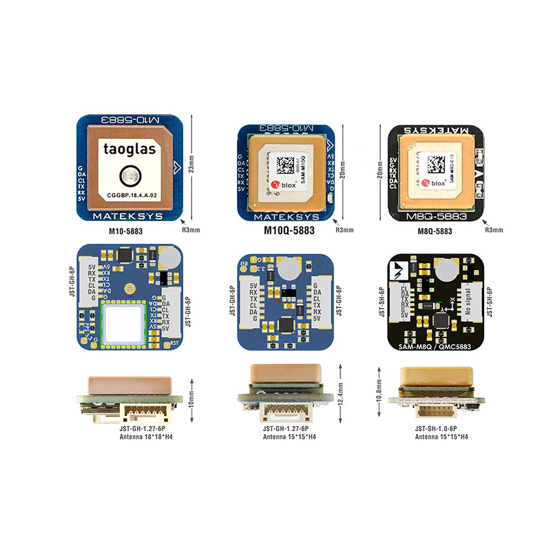 Matek Systems M10Q 5883 GPS 72 Channel SAM-M10Q & QMC5883L Digital Air, RiotNook, Other, matek-systems-m10q-5883-gps-72-channel-sam-m10q-qmc5883l-digital-air-1448784990, Drones & Accessories, RiotNook