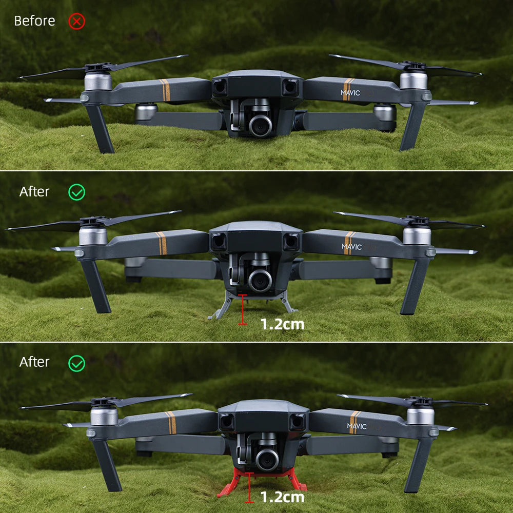 Drone Foldable Landing Gear for DJI Mavic Pro Disassembly-Free Landing, RiotNook, Other, drone-foldable-landing-gear-for-dji-mavic-pro-disassembly-free-landing-1121865150, Drones & Accessories, RiotNook