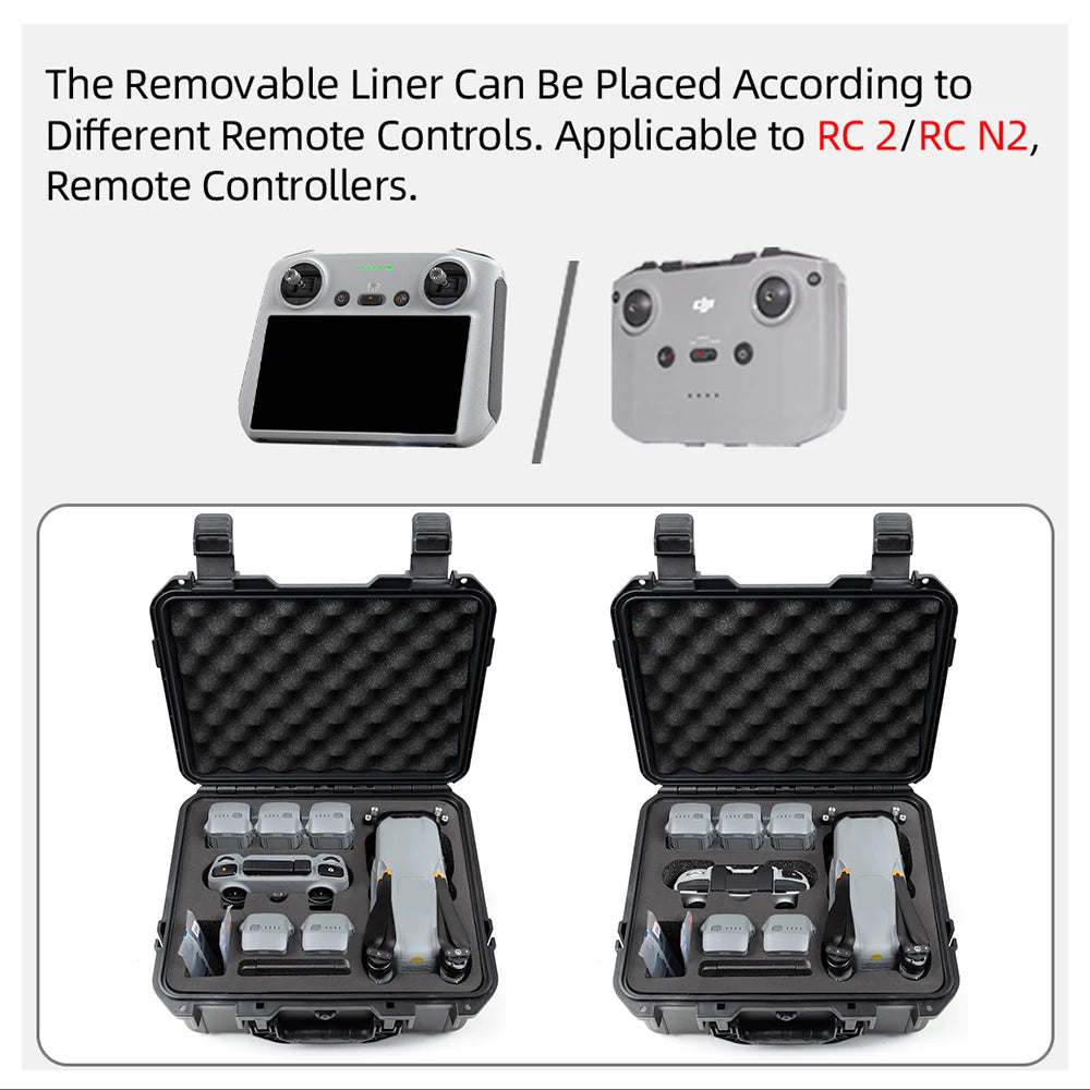 For DJI Air 3 Case Black Handheld Explosin-proof Box For DJI Air 3, RiotNook, Other, for-dji-air-3-case-black-handheld-explosin-proof-box-for-dji-air-3-773928083, Drones & Accessories, RiotNook