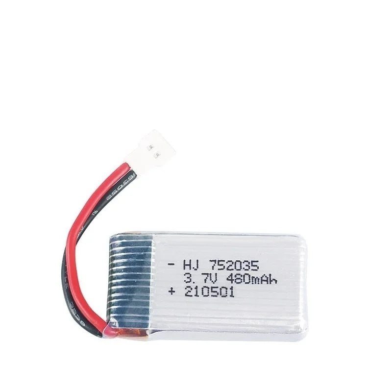 H31 Battery 752035 3.7V 480mAh Rechargeable Lipo Battery For H107 H31, RiotNook, Other, h31-battery-752035-3-7v-480mah-rechargeable-lipo-battery-for-h107-h31-1121321358, Drones & Accessories, RiotNook