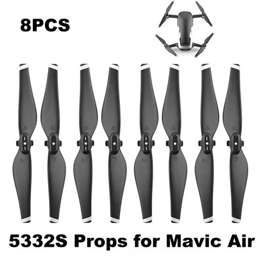 4 Pairs 5332S Propeller for DJI Mavic Air Drone Quick Release Blade