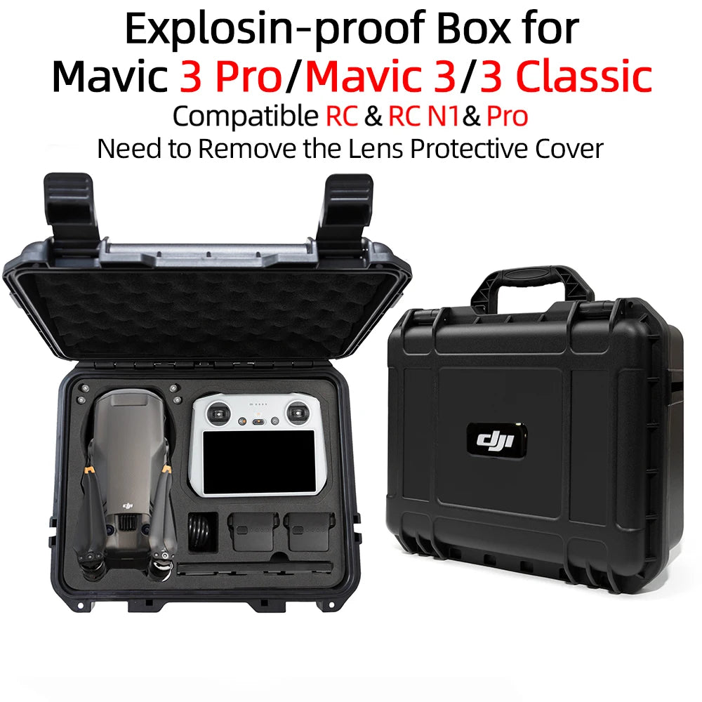 For DJI Mavic 3 Pro Box Explosion-proof Box for Mavic 3 Classic, RiotNook, Other, for-dji-mavic-3-pro-box-explosion-proof-box-for-mavic-3-classic-1349870514, Drones & Accessories, RiotNook