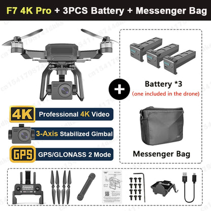 SJRC F7 4K PRO Camera Drone GPS HD 5G WiFi FPV 3KM 3 Axis Gimbal EIS, RiotNook, Other, sjrc-f7-4k-pro-camera-drone-gps-hd-5g-wifi-fpv-3km-3-axis-gimbal-eis-1509247951, Drones & Accessories, RiotNook