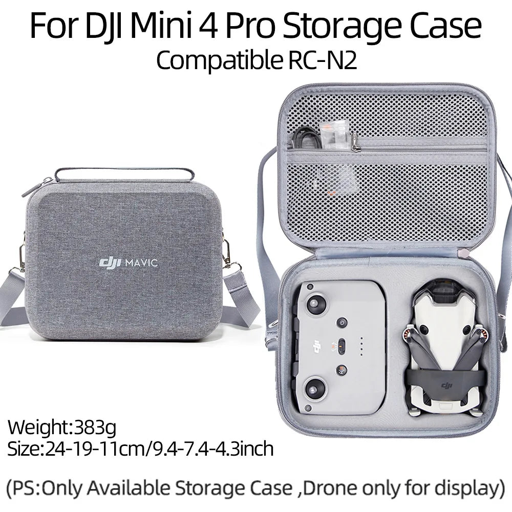 Drone Bag For DJI Mini 4 Pro All-in-One Shoulder Bag Suitcase Storage, RiotNook, Other, drone-bag-for-dji-mini-4-pro-all-in-one-shoulder-bag-suitcase-storage-345670621, Drones & Accessories, RiotNook