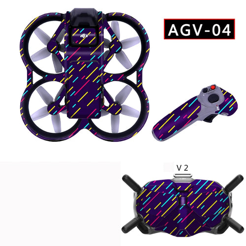 PVC Stickers for DJI Avata Drone Colorful Decals Full Body Scratch, RiotNook, Other, pvc-stickers-for-dji-avata-drone-colorful-decals-full-body-scratch-1636687539, Drones & Accessories, RiotNook