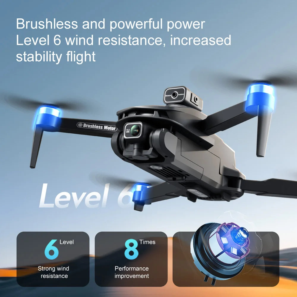 V168 MAX PRO Drone GPS 8K Professional With HD Camera 5G WIFI FPV