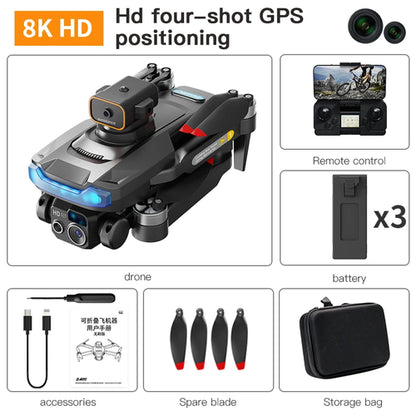 2024newP15 Plus Drone Professional 8K GPS Dual Camera Obstacle, RiotNook, Other, 2024newp15-plus-drone-professional-8k-gps-dual-camera-obstacle-822986083, , RiotNook