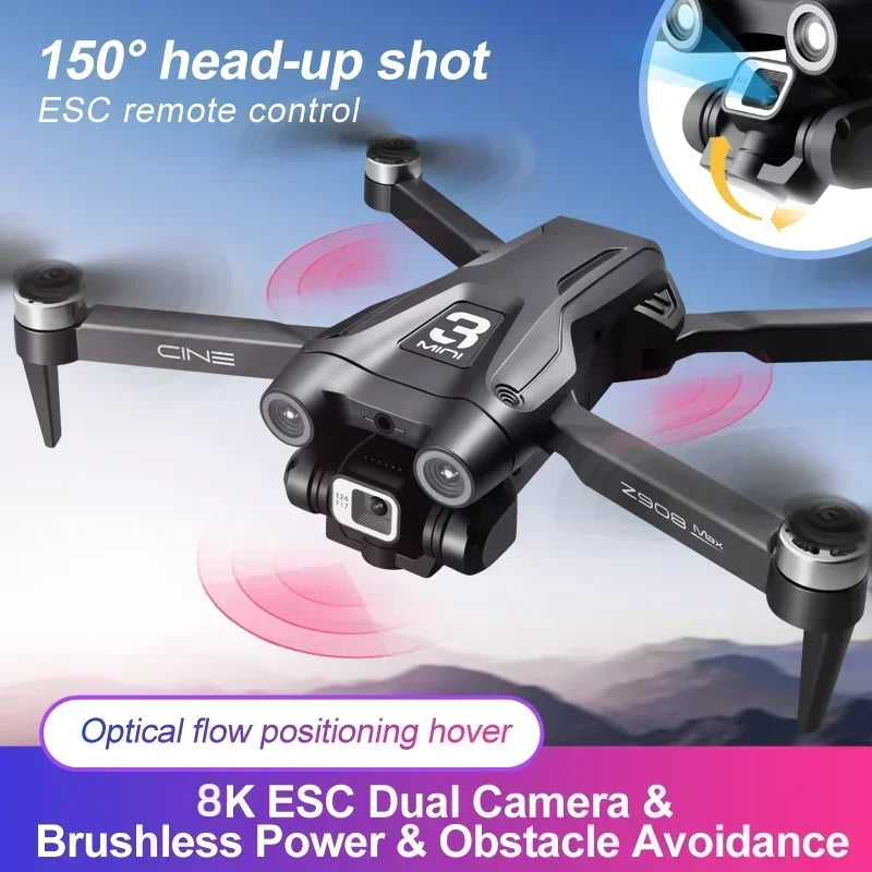 New Z908 ProMax Drone 8K Profesional HD Camera Brushless Motor GPS FPV, RiotNook, Other, new-z908-promax-drone-8k-profesional-hd-camera-brushless-motor-gps-fpv-1425845375, Drones & Accessories, RiotNook
