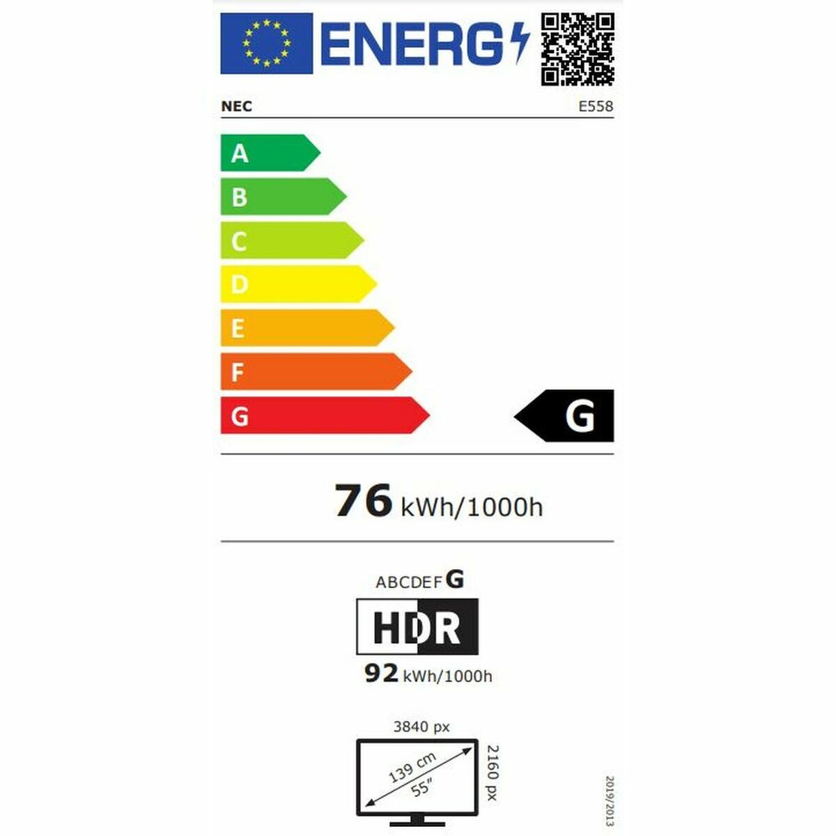 Television LCD NEC 60005054 4K Ultra HD 54,6" LED IPS D-LED LCD, NEC, Computing, television-lcd-nec-60005054-4k-ultra-hd-54-6-led-ips-d-led-lcd, :Ultra HD, Brand_NEC, category-reference-2609, category-reference-2642, category-reference-2644, category-reference-t-19685, cinema and television, Condition_NEW, entertainment, Price_700 - 800, RiotNook