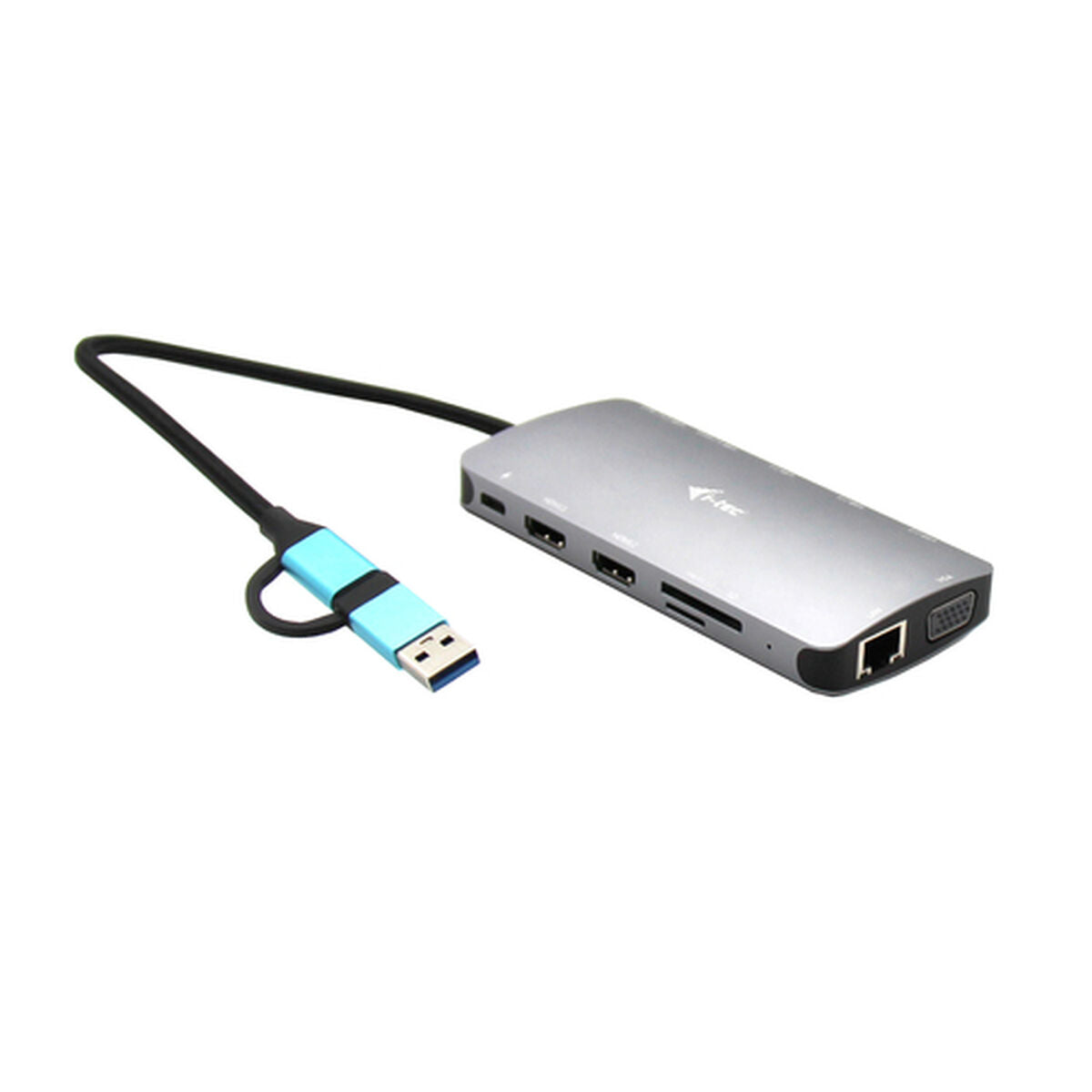 USB Hub i-Tec CANANOTDOCKPD Silver, i-Tec, Computing, Accessories, usb-hub-i-tec-cananotdockpd-silver, Brand_i-Tec, category-reference-2609, category-reference-2803, category-reference-2829, category-reference-t-19685, category-reference-t-19908, Condition_NEW, networks/wiring, Price_100 - 200, Teleworking, RiotNook