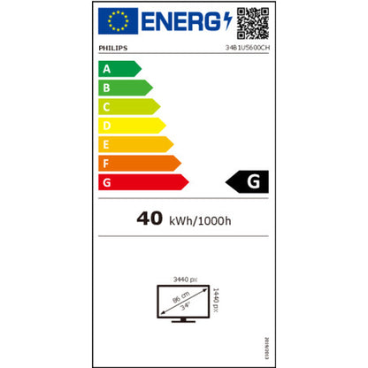 Monitor Philips 34B1U5600CH/00 34" VA LCD Flicker free 50-60  Hz, Philips, Computing, monitor-philips-34b1u5600ch-00-34-va-lcd-flicker-free-50-60-hz, Brand_Philips, category-reference-2609, category-reference-2642, category-reference-2644, category-reference-t-19685, computers / peripherals, Condition_NEW, office, Price_700 - 800, Teleworking, RiotNook