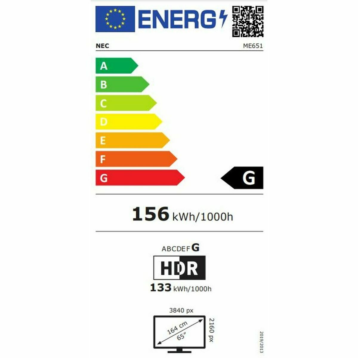 Monitor Videowall NEC ME651 65" IPS D-LED 60 Hz, NEC, Computing, monitor-videowall-nec-me651-65-ips-d-led-60-hz, :Ultra HD, Brand_NEC, category-reference-2609, category-reference-2642, category-reference-2644, category-reference-t-19685, category-reference-t-19902, computers / peripherals, Condition_NEW, office, Price_+ 1000, Teleworking, RiotNook