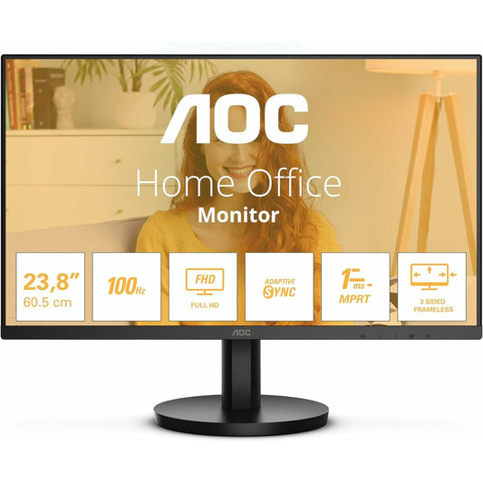 Monitor AOC 24B3HMA2 23,8" 100 Hz, AOC, Computing, monitor-aoc-24b3hma2-23-8-100-hz, Brand_AOC, category-reference-2609, category-reference-2642, category-reference-2644, category-reference-t-19685, category-reference-t-19902, computers / peripherals, Condition_NEW, office, Price_100 - 200, Teleworking, RiotNook