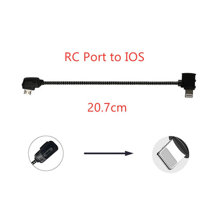 Data Cable for DJI Mavic Pro/Mini/SE/Air/2 Pro Zoom/Spark Drone Remote, RiotNook, Other, data-cable-for-dji-mavic-pro-mini-se-air-2-pro-zoom-spark-drone-remote-1082134639, Drones & Accessories, RiotNook