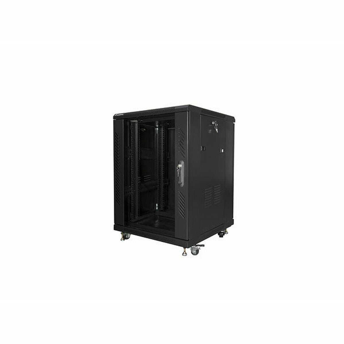 Rack Cabinet Lanberg 15U 600 x 600, Lanberg, Computing, Accessories, rack-cabinet-lanberg-15u-600-x-600, Brand_Lanberg, category-reference-2609, category-reference-2803, category-reference-2828, category-reference-t-19685, category-reference-t-19908, Condition_NEW, furniture, networks/wiring, organisation, Price_300 - 400, Teleworking, RiotNook