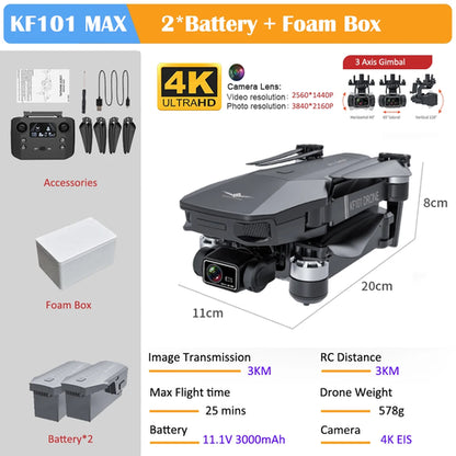 KF101 Max Drone 4K Professional 5G WIFI Dron HD EIS Camera Anti-Shake, RiotNook, Other, kf101-max-drone-4k-professional-5g-wifi-dron-hd-eis-camera-anti-shake-154568287, Drones & Accessories, RiotNook