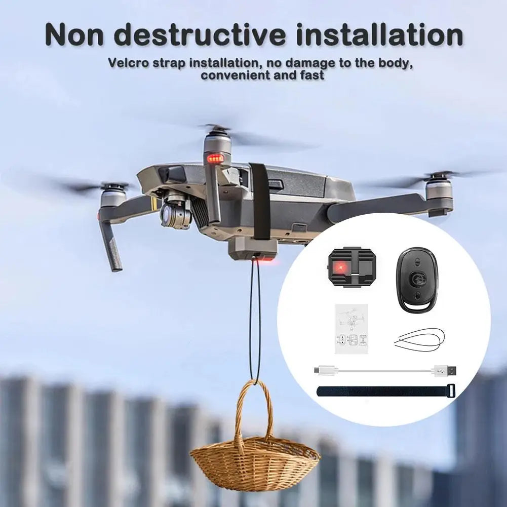 Drone Airdrop System Remote 2 In 1 Strobe Light Thrower Wedding Gift, RiotNook, Other, drone-airdrop-system-remote-2-in-1-strobe-light-thrower-wedding-gift-1111655303, Drones & Accessories, RiotNook