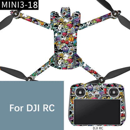 For DJI Mini 3 Drone Body Full Encirclement Stickers RC-N1/RC Remote, RiotNook, Other, for-dji-mini-3-drone-body-full-encirclement-stickers-rc-n1-rc-remote-416507996, Drones & Accessories, RiotNook