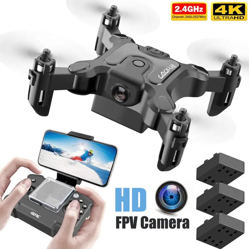 V2 Mini Drone 4K 1080P HD Camera WiFi Fpv Air Pressure Altitude Hold, RiotNook, Other, v2-mini-drone-4k-1080p-hd-camera-wifi-fpv-air-pressure-altitude-hold-508843897, Drones & Accessories, RiotNook