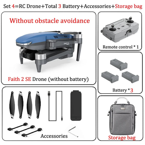 C-Fly Faith 2 SE With 540° Obstacle Avoidance 3-Axis Gimbal, RiotNook, Other, c-fly-faith-2-se-with-540-obstacle-avoidance-3-axis-gimbal-1378062434, Drones & Accessories, RiotNook