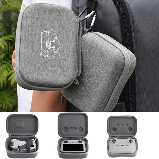 Nylon Bag For DJI Mini 4 Pro RC-2/N2 Remote Storage Carrying Case