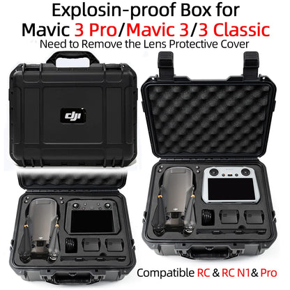 For DJI Mavic 3 Pro Box Explosion-proof Box for Mavic 3 Classic, RiotNook, Other, for-dji-mavic-3-pro-box-explosion-proof-box-for-mavic-3-classic-1349870514, Drones & Accessories, RiotNook