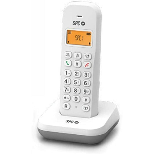 Wireless Phone SPC Internet 7334B KEOPS White, SPC Internet, Electronics, Landline telephones and accessories, wireless-phone-spc-internet-7334b-keops-white, Brand_SPC Internet, category-reference-2609, category-reference-2617, category-reference-2619, category-reference-t-18372, category-reference-t-19653, Condition_NEW, office, Price_20 - 50, telephones & tablets, Teleworking, RiotNook