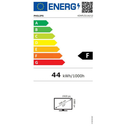 Smart TV Philips 43HFL5114/12 Full HD 43", Philips, Electronics, TV, Video and home cinema, smart-tv-philips-43hfl5114-12-full-hd-43, :43 INCH or 109.2 CM, :Full HD, :Ultra HD, Brand_Philips, category-reference-2609, category-reference-2625, category-reference-2931, category-reference-t-18805, category-reference-t-19653, cinema and television, Condition_NEW, entertainment, Price_500 - 600, RiotNook