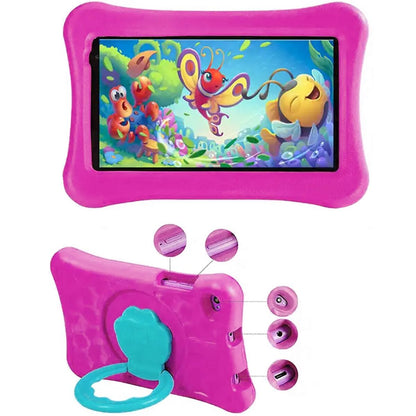 Interactive Tablet for Children K714 Pink 32 GB 2 GB RAM 7", BigBuy Tech, Toys and games, Electronic toys, interactive-tablet-for-children-k714-pink-32-gb-2-gb-ram-7, Brand_BigBuy Tech, category-reference-2609, category-reference-2617, category-reference-2626, category-reference-t-11190, category-reference-t-11203, category-reference-t-11206, category-reference-t-19663, Condition_NEW, entertainment, para los más peques, Price_100 - 200, telephones & tablets, vuelta al cole, RiotNook