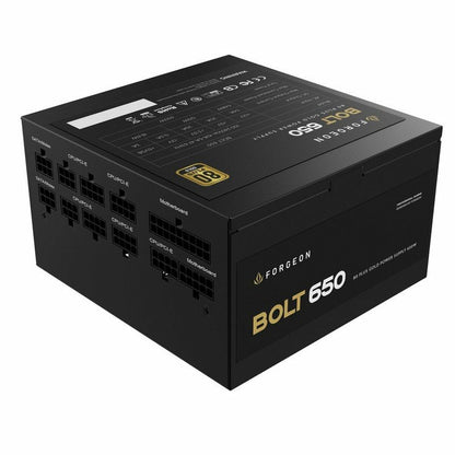 Gaming Power Supply Forgeon Bolt PSU 650W, Forgeon, Computing, Components, gaming-power-supply-forgeon-bolt-psu-650w, :650W, Brand_Forgeon, category-reference-2609, category-reference-2803, category-reference-2816, category-reference-t-19685, category-reference-t-19912, category-reference-t-21360, computers / components, Condition_NEW, ferretería, Price_500 - 600, Teleworking, RiotNook