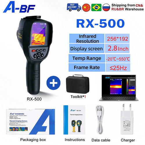 A-BF RX-350/RX-500 Industrial Infrared Thermal Imaging Camera, RiotNook, Other, a-bf-rx-350-rx-500-industrial-infrared-thermal-imaging-camera-687522053, Thermal Imagers, RiotNook