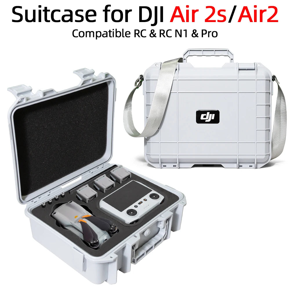 Explosion-Proof Box With Strap for DJI Mavic air2/air 2S Suitcase, RiotNook, Other, explosion-proof-box-with-strap-for-dji-mavic-air2-air-2s-suitcase-921684781, Drones & Accessories, RiotNook