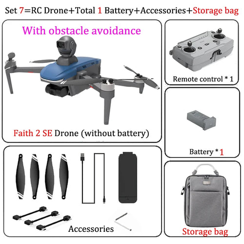 C-Fly Faith 2 SE With 540° Obstacle Avoidance 3-Axis Gimbal, RiotNook, Other, c-fly-faith-2-se-with-540-obstacle-avoidance-3-axis-gimbal-1378062434, Drones & Accessories, RiotNook