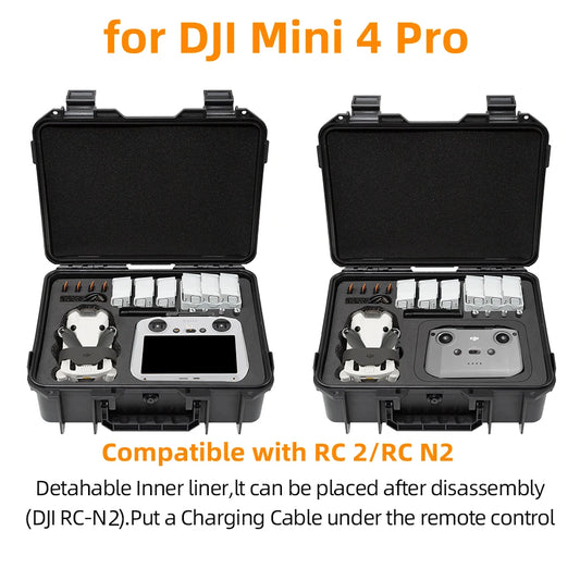 For DJI Mini 4 Pro Explosion Proof Box Safety Case Storage Bag Anti, RiotNook, Other, for-dji-mini-4-pro-explosion-proof-box-safety-case-storage-bag-anti-319148211, Drones & Accessories, RiotNook