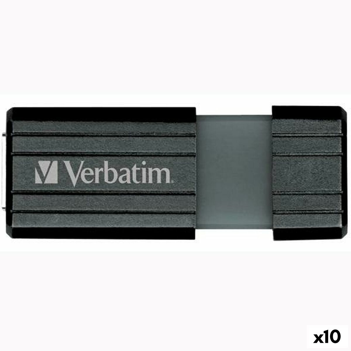 USB stick Verbatim Store'n'Go PinStripe Black 16 GB, Verbatim, Computing, Data storage, usb-stick-verbatim-storengo-pinstripe-black-16-gb, Brand_Verbatim, category-reference-2609, category-reference-2803, category-reference-2817, category-reference-t-19685, category-reference-t-19909, category-reference-t-21355, category-reference-t-25636, computers / components, Condition_NEW, office, Price_50 - 100, Teleworking, RiotNook