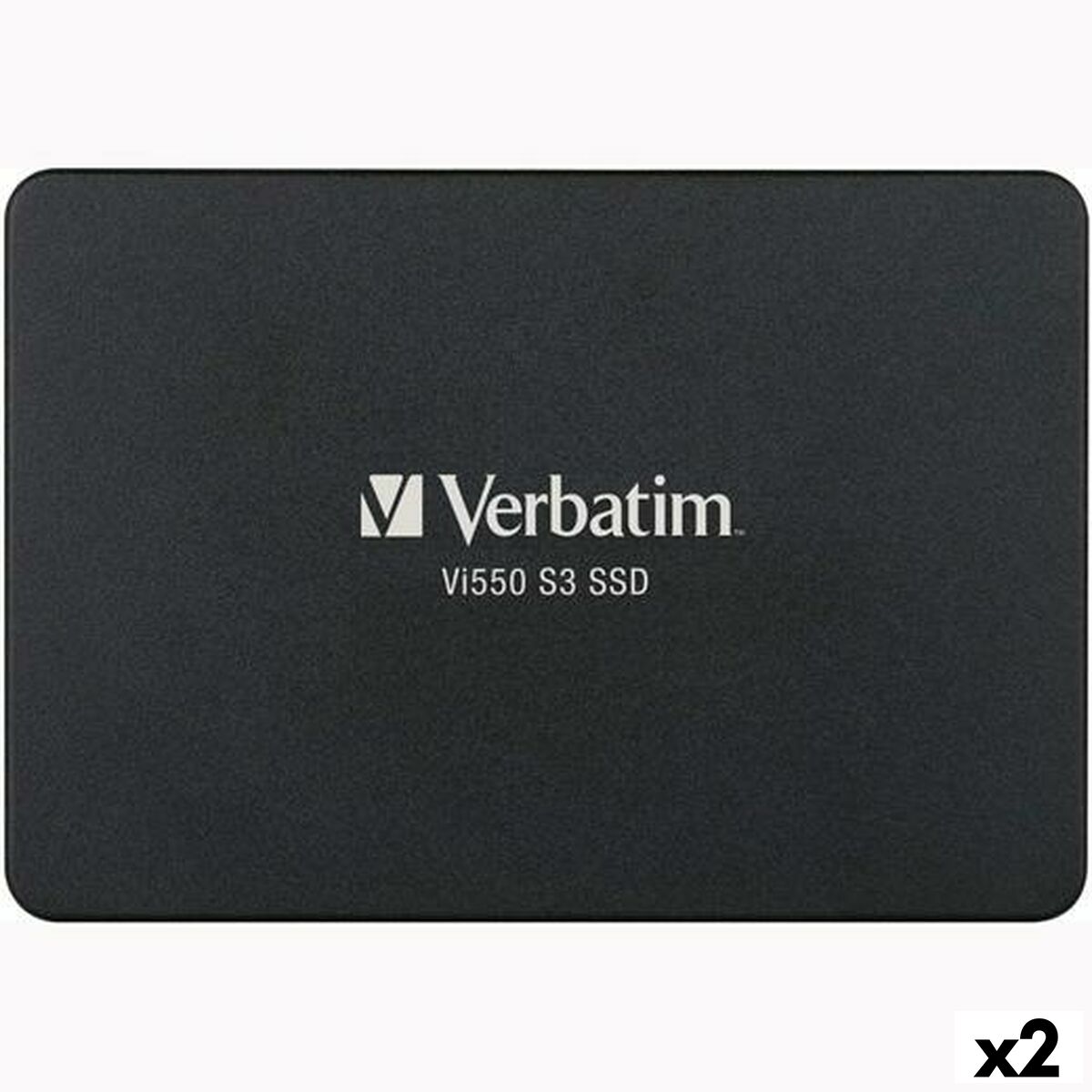 Hard Drive Verbatim VI550 S3 2,5" 256 GB, Verbatim, Computing, Data storage, hard-drive-verbatim-vi550-s3-2-5-256-gb, Brand_Verbatim, category-reference-2609, category-reference-2803, category-reference-2806, category-reference-t-19685, category-reference-t-19909, category-reference-t-21357, category-reference-t-25638, computers / components, Condition_NEW, office, Price_50 - 100, Teleworking, RiotNook