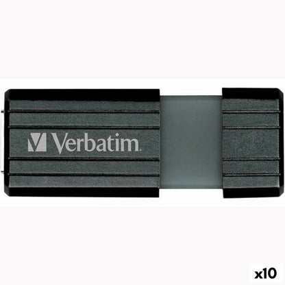 USB stick Verbatim Store'n'go Pinstripe Black 8 GB, Verbatim, Computing, Data storage, usb-stick-verbatim-storengo-pinstripe-black-8-gb, Brand_Verbatim, category-reference-2609, category-reference-2803, category-reference-2817, category-reference-t-19685, category-reference-t-19909, category-reference-t-21355, category-reference-t-25636, computers / components, Condition_NEW, office, Price_50 - 100, Teleworking, RiotNook