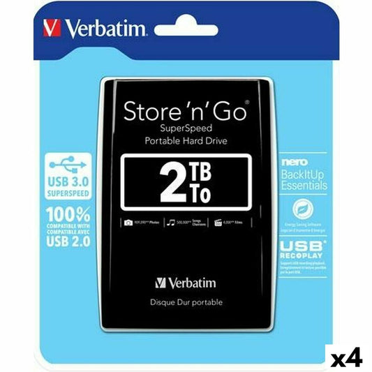 External Hard Drive Verbatim Store n Go 2 TB, Verbatim, Computing, Data storage, external-hard-drive-verbatim-store-n-go-2-tb, Brand_Verbatim, category-reference-2609, category-reference-2803, category-reference-2806, category-reference-t-19685, category-reference-t-19909, category-reference-t-21355, category-reference-t-25634, Condition_NEW, office, Price_300 - 400, Teleworking, RiotNook