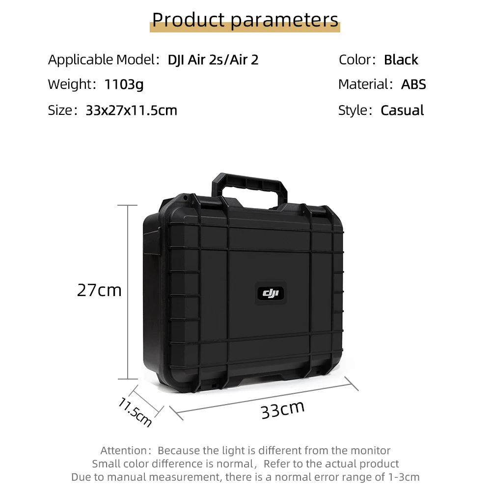 Explosion proof case suitcase For DJI Mavic Air 2 waterproof storage